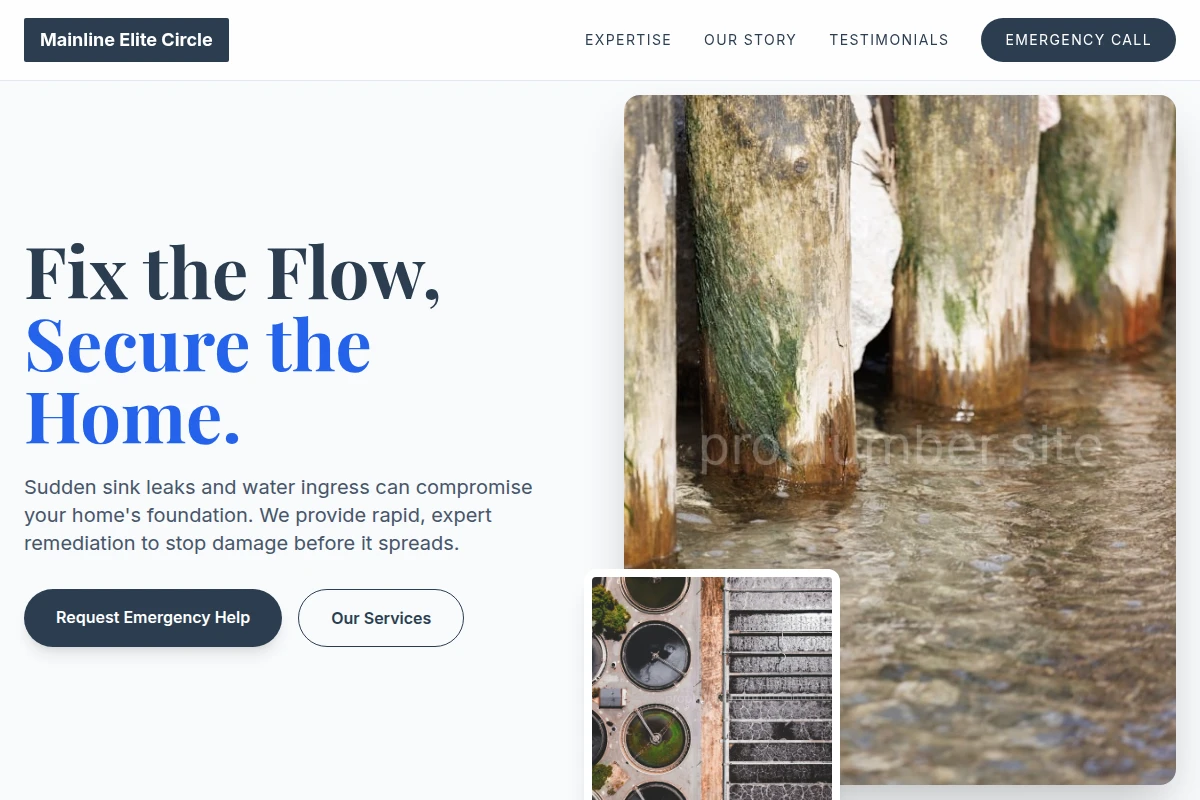 Sink Water Remediation